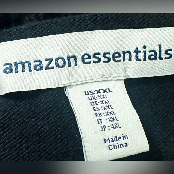 Amazon Essentials Black Sweater Plus Size XXL - Picture 4 of 4